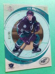 Corey Perry #105 Hockey Cards 2005 Upper Deck Ice Prices