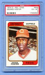 George Foster #646 Baseball Cards 1974 O Pee Chee Prices