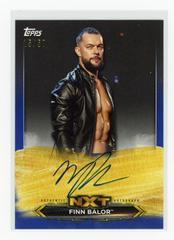 Finn Balor [Blue] Wrestling Cards 2020 Topps WWE NXT Roster Autographs Prices