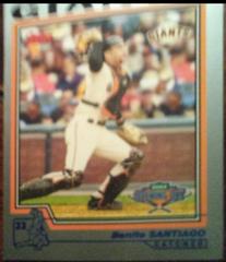 Benito Santiago #106 Baseball Cards 2004 Topps Opening Day Prices