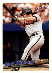 Matt Williams #25 Baseball Cards 1996 Bazooka Prices