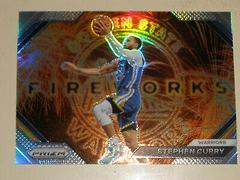 Stephen Curry [Silver] #5 Basketball Cards 2023 Panini Prizm Fireworks Prices
