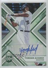 Yordan Alvarez [Autograph Emerald] #124 Baseball Cards 2018 Panini Elite Extra Edition Prices