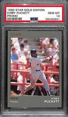 Kirby Puckett [Promo] Baseball Cards 1990 Star Gold Edition Prices