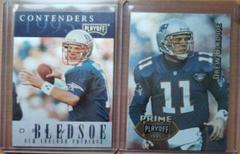 Drew Bledsoe Football Cards 1995 Playoff Contenders Prices