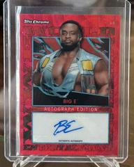 Big E [Red Wave] #A-BE Wrestling Cards 2021 Topps Slam Attax Chrome WWE Autographs Prices