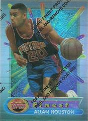Allan Houston [Refractor] #72 Basketball Cards 1994 Finest Prices