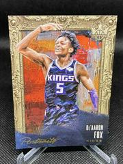 De'Aaron Fox Basketball Cards 2018 Panini Court Kings Portraits Prices
