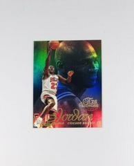 Michael Jordan [Row 2] Basketball Cards 1996 Flair Showcase Prices