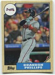 Brandon Phillips #9 Baseball Cards 2017 Topps Update 1987 Prices