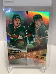 Kirill Kaprizov, Matt Boldy #SD-2 Hockey Cards 2022 Upper Deck Synergy Synergistic Duos Star Rookie Prices