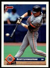 Scott Livingstone #409 Baseball Cards 1993 Donruss Prices
