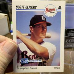 Scott Cepicky Baseball Cards 1992 Skybox AA Prices