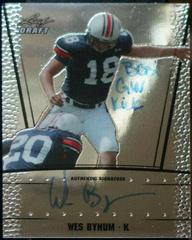 Wes Bynum Football Cards 2011 Leaf Metal Draft Autograph Prices