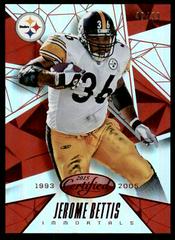 Jerome Bettis [Mirror Red] #124 Football Cards 2015 Panini Certified Prices