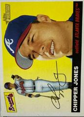 Chipper Jones [Pointing] Baseball Cards 2004 Topps Heritage Prices
