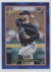Corey Kluber [Blue] #AS5 Baseball Cards 2018 Panini Donruss All Stars Prices