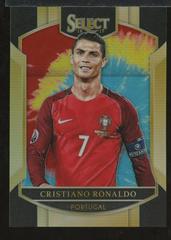 Cristiano Ronaldo [Tie Dye Prizm] Soccer Cards 2016 Panini Select Prices