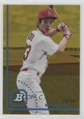 Won Bin Cho [Gold] #BHPC-134 Baseball Cards 2022 Bowman Heritage Chrome Prospects Prices
