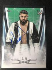 Andrade [Green] #A-AN Wrestling Cards 2020 Topps WWE Undisputed Autographs Prices