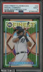 Miguel Cabrera [Gold Refractor] Baseball Cards 2015 Finest Prices