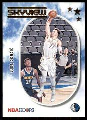 Luka Doncic [Winter] #11 Basketball Cards 2021 Panini Hoops Skyview Prices