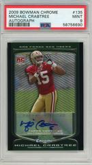 Michael Crabtree [Autograph] #135 Football Cards 2009 Bowman Chrome Prices
