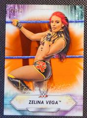 Zelina Vega [Orange] Wrestling Cards 2021 Topps WWE Prices