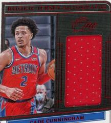 Cade Cunningham Basketball Cards 2021 Panini One and One Rookie Autographs Prices