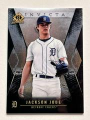 Jackson Jobe #BI-3 Baseball Cards 2021 Bowman Draft Invicta Prices