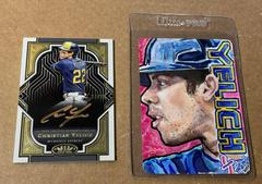 Christian Yelich [Bronze Ink] Baseball Cards 2023 Topps Tier One Autographs Prices