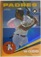James Wood [Orange] #BA-23 Baseball Cards 2022 Bowman Chrome Ascensions Prices