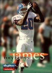 Tory James Football Cards 1996 Skybox Impact Rookies Prices