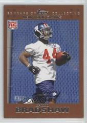 Ahmad Bradshaw [Copper] #315 Football Cards 2007 Topps Prices