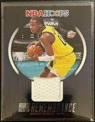 Bennedict Mathurin #RR-MAT Basketball Cards 2023 Panini Hoops Rookie Remembrance Prices