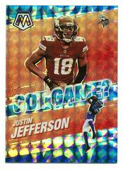 Justin Jefferson [Mosaic] #GG-15 Football Cards 2021 Panini Mosaic Got Game Prices