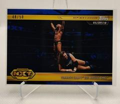 Tommaso Ciampa def. Kassius Ohno [Blue] Wrestling Cards 2019 Topps WWE NXT Prices