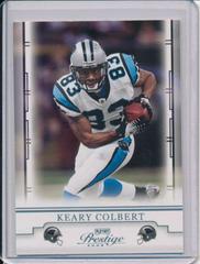 Keary Colbert #14 Football Cards 2008 Playoff Prestige Prices