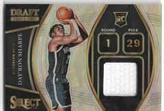 Day'Ron Sharpe #DS-DRS Basketball Cards 2021 Panini Select Draft Selections Memorabilia Prices