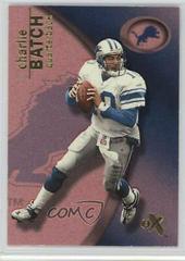 Charlie Batch [Essential Cred. Now] #58 Football Cards 2001 Fleer E X Prices