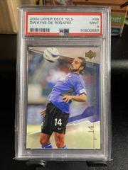 Dwayne de Rosario Soccer Cards 2004 Upper Deck MLS Prices