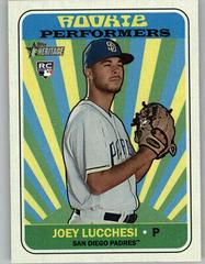 Joey Lucchesi #RP-JL Baseball Cards 2018 Topps Heritage Rookie Performers Prices
