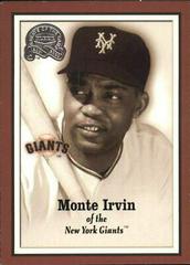Monte Irvin #3 Baseball Cards 2000 Fleer Greats Prices