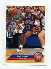 Isiah Thomas Basketball Cards 1992 Upper Deck McDonald's Prices