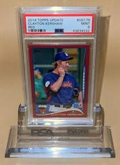 Clayton Kershaw [Red] #US178 Baseball Cards 2014 Topps Update Prices