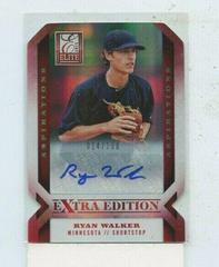 Ryan Walker [Aspirations Die Cut Signature] #7 Baseball Cards 2013 Panini Elite Extra Edition Prices