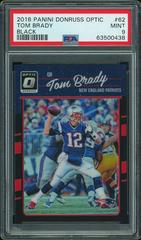 Tom Brady [Black] #62 Football Cards 2016 Panini Donruss Optic Prices