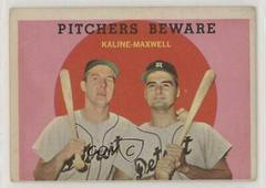 Kaline, Maxwell #34 Baseball Cards 1959 Topps Prices