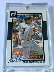 Alex Rodriguez [Gold Press Proof] #137 Baseball Cards 2014 Donruss Prices