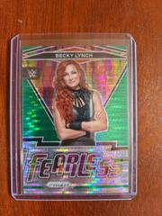 Becky Lynch [Green Pulsar Prizm] Wrestling Cards 2022 Panini Prizm WWE Fearless Prices